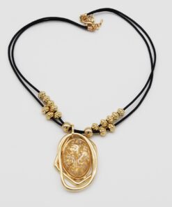Alternative view of COLLAR CORDÓN COLGANTE