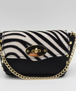 Alternative view of BOLSO CON ESTAMPADO DE CEBRA
