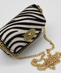 BOLSO CON ESTAMPADO DE CEBRA