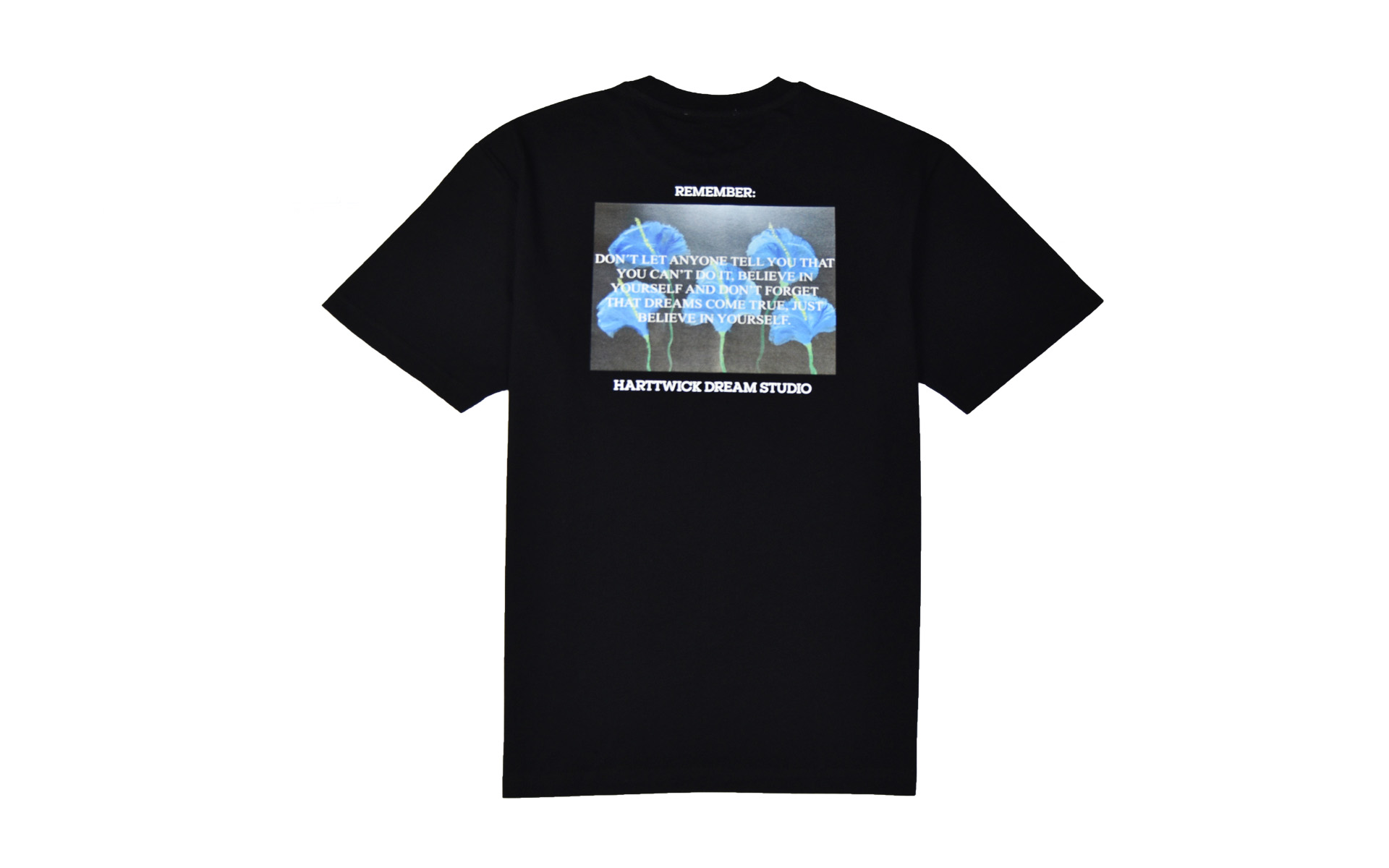 CAMISETA ALGODÓN NEGRA - Imagen 2