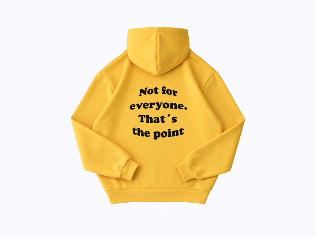Yellow Vibe Hoodie
